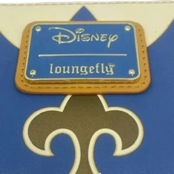 NWT Loungefly Wallet Disney Mickey Mouse Musketeer 3 Musketeers Fleur de Lis - Picture 3 of 6